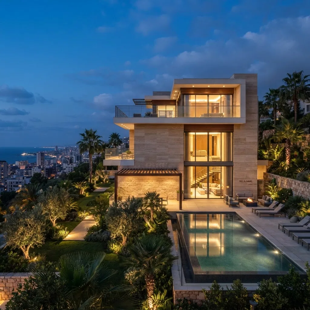 Baabda Pool Deck & Landscape — Baabda